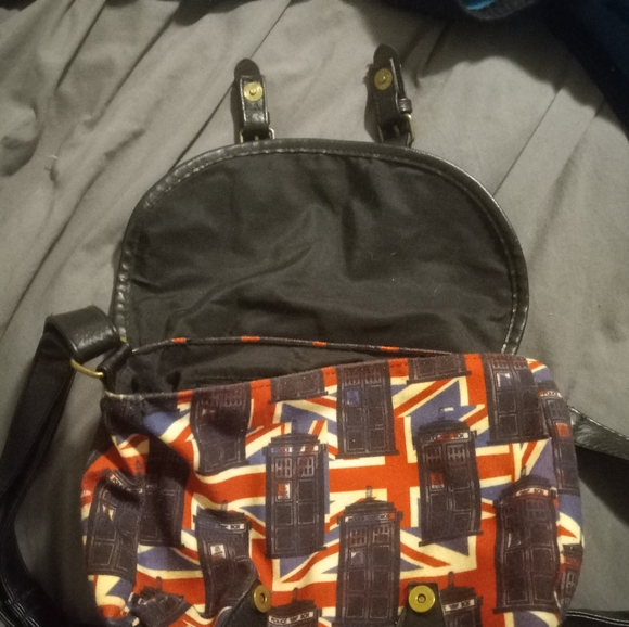 BBC Doctor Who TARDIS Crossbody Bag- Bioworld - Picture 4 of 8